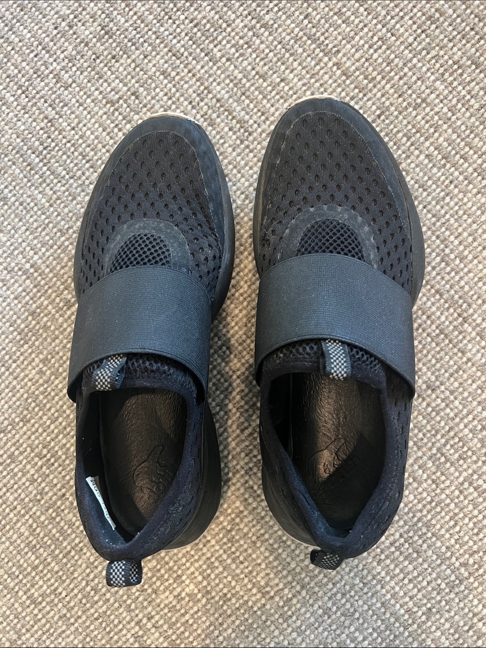 Sorel shoes. “Sneakers” 7.5.   Black.